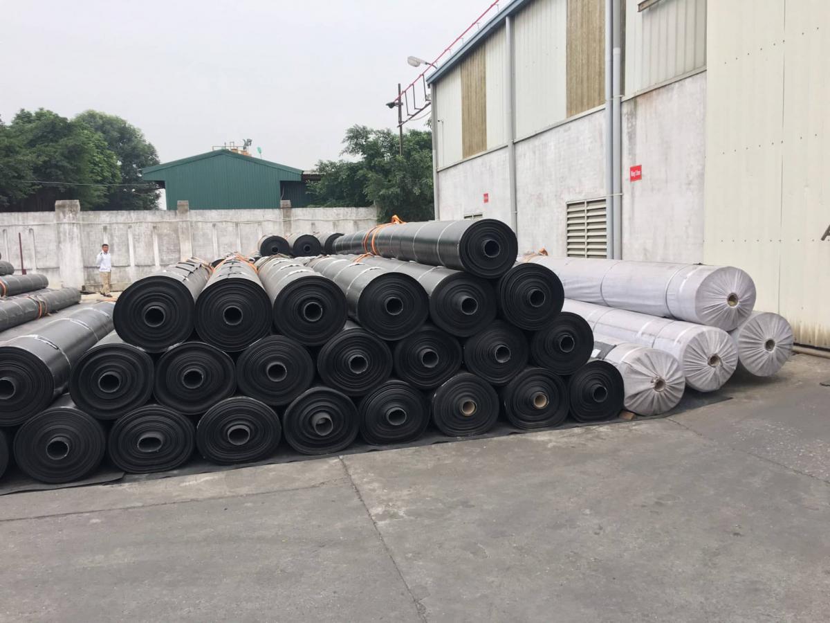 Hình ảnh: cung cấp bạt nhựa HDPE phủ bờ ao khổ 10m Hòa Phát Đạt