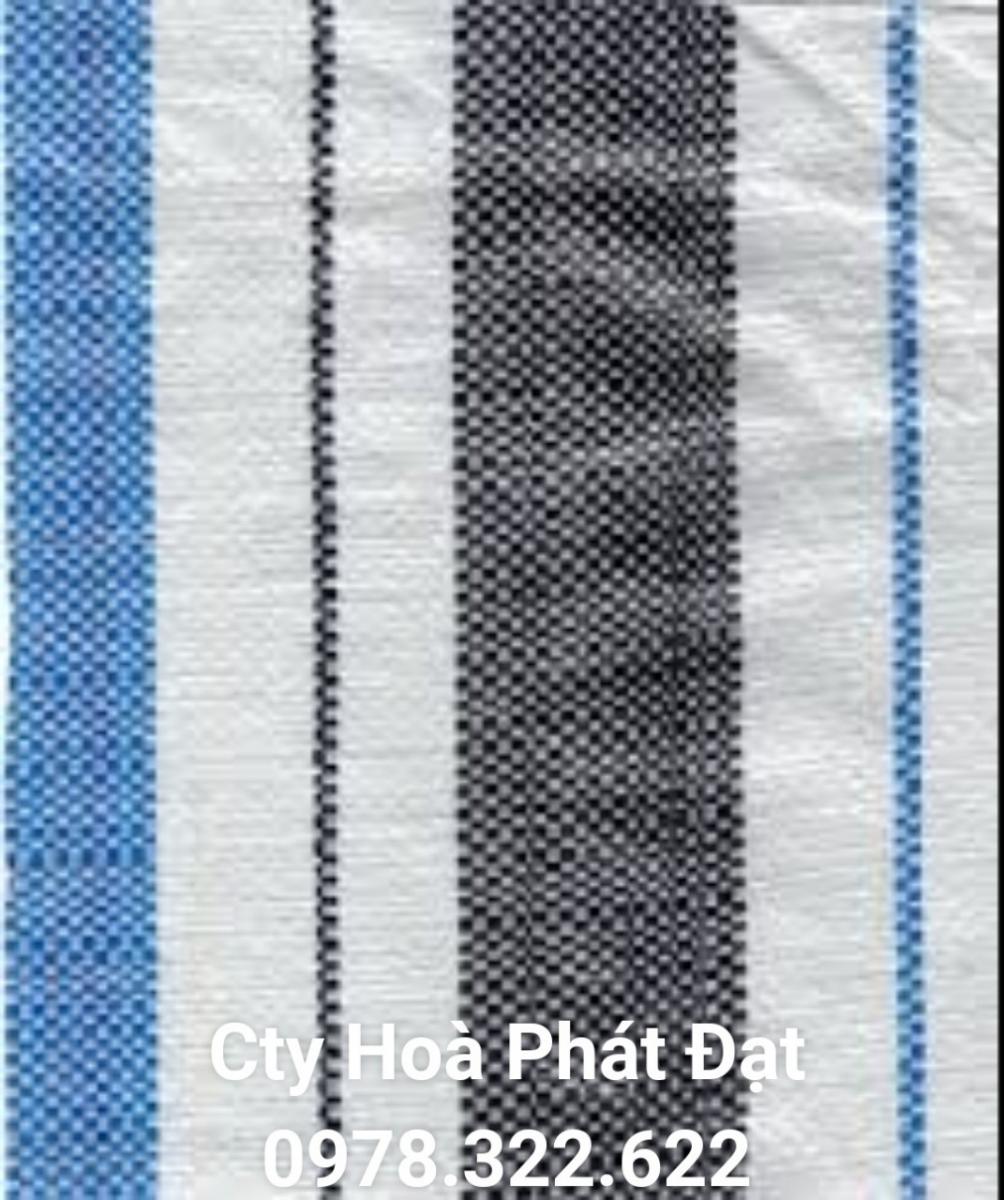 Hình ảnh: bạt sọc 3 màu khổ 6m Hòa Phát Đạt