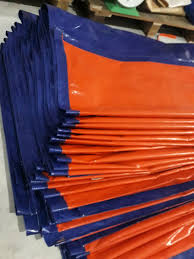 Hình ảnh: bạt nhựa xanh cam Hòa Phát Đạt