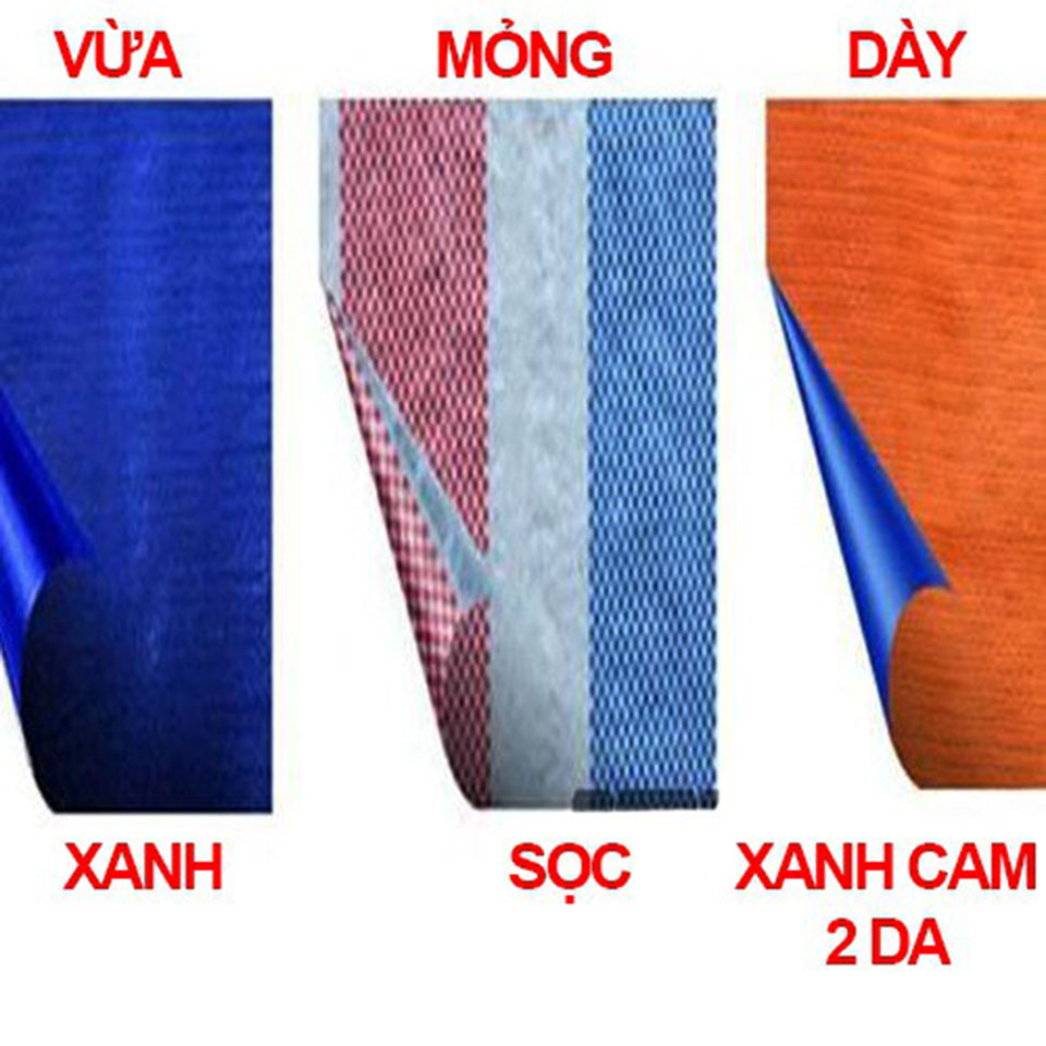 Hình ảnh: bảng màu bạt giá rẻ Hòa Phát Đạt