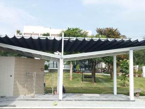 Mái che Bạt xếp di động tại Tp Biên Hoà