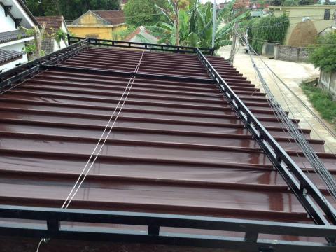 Mái che Bạt xếp di động tại Tp Long Khánh