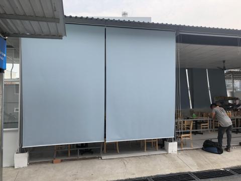 Báo giá thay vải bạt mái che bạt xếp kéo di động tại Long An Tp Tân An giá rẻ