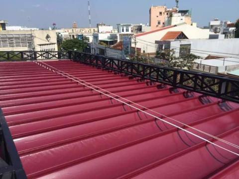 Mái che Bạt xếp di động tại Huyện Cần Giờ