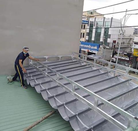 Mái che Bạt xếp di động tại Nam Định