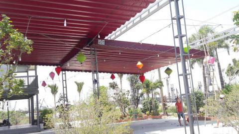 Báo giá thay vải bạt mái che bạt xếp kéo di động tại Quận 12 giá rẻ