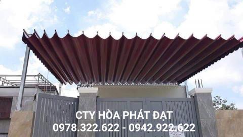 Báo giá thay vải bạt mái che bạt xếp kéo di động tại Quận 7 giá rẻ
