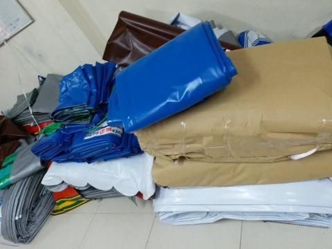 Bán bạt may ép bạt che, linh kiện mái hiên tại Long An Tp Tân An