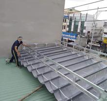 Mái che Bạt xếp di động tại Nam Định