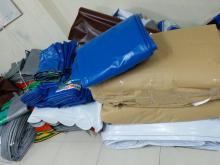 Bán bạt may ép bạt che, linh kiện mái hiên tại Long An Tp Tân An